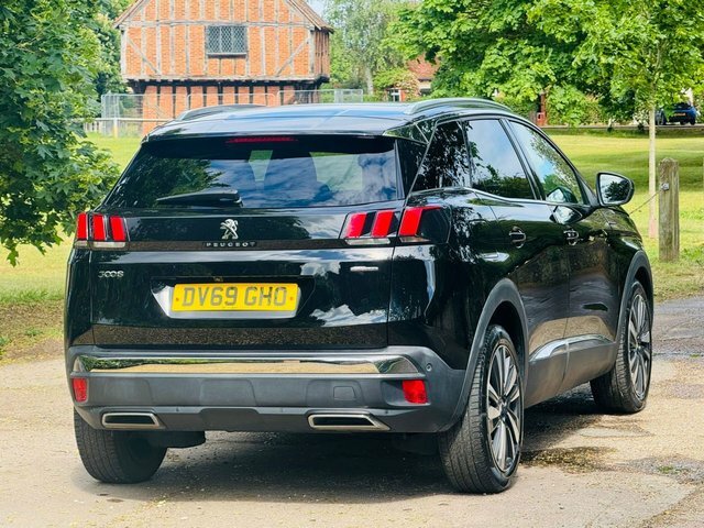 Peugeot 3008 1.2 Puretech Gt Line Suv Euro 6 DV69GHO Black #6
