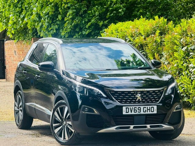 Peugeot 3008 1.2 Puretech Gt Line Suv Euro 6 DV69GHO Black #2