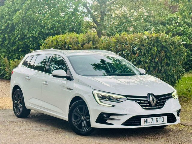 Renault Megane 1.5 Blue Dci Iconic Sport Tourer White #3