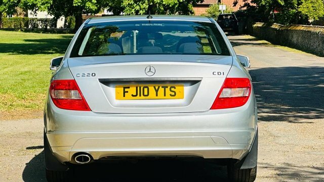 Mercedes-Benz C Class 2.1 C220 Cdi Blueefficiency Se Saloon A Silver #6