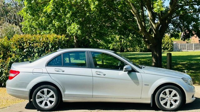 Mercedes-Benz C Class 2.1 C220 Cdi Blueefficiency Se Saloon A Silver #4