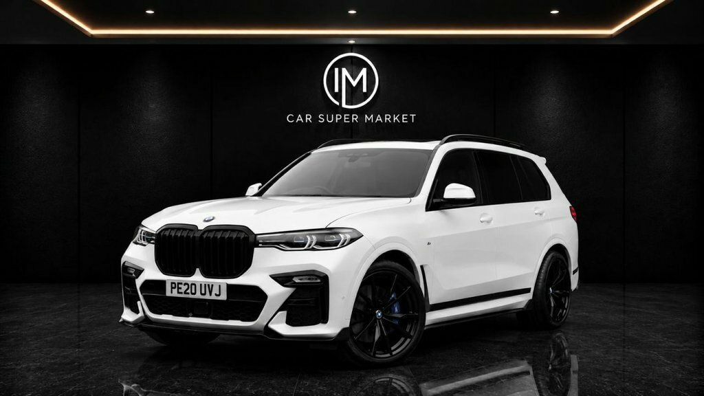 BMW X7 3L M Sport PE20UVJ White #3