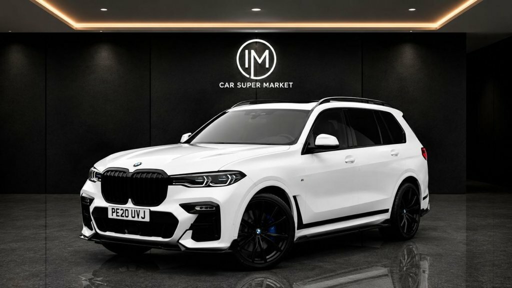 BMW X7 3L M Sport PE20UVJ White #6