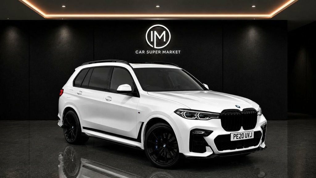 BMW X7 3L M Sport PE20UVJ White #2