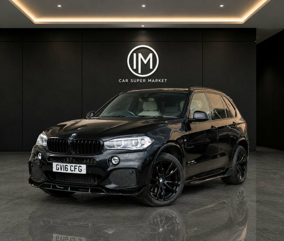 BMW X5 3L M Sport GV16CFG Black #2