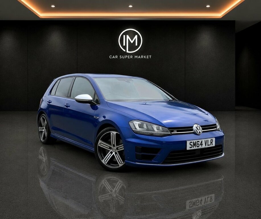 Volkswagen Golf 2L R SM64VLR Blue #4