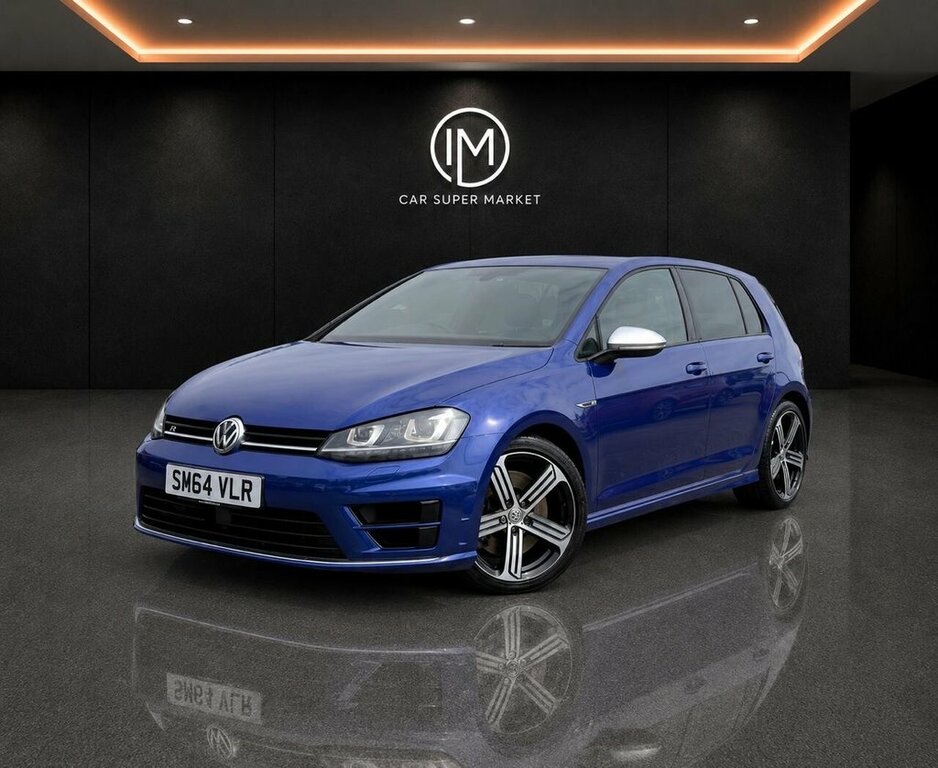 Volkswagen Golf 2L R SM64VLR Blue #3