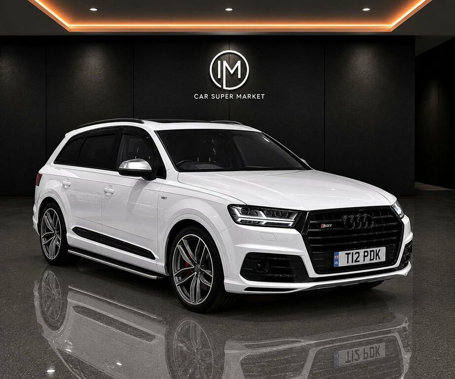 Audi SQ7 4L Null White #5