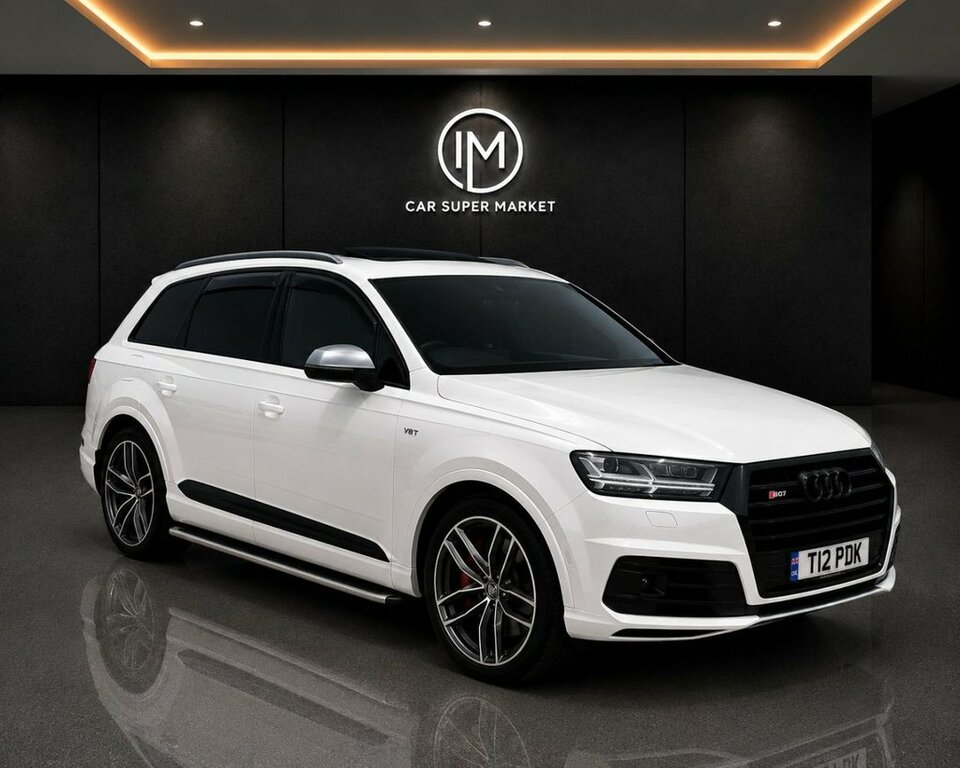 Audi SQ7 4L Null White #4