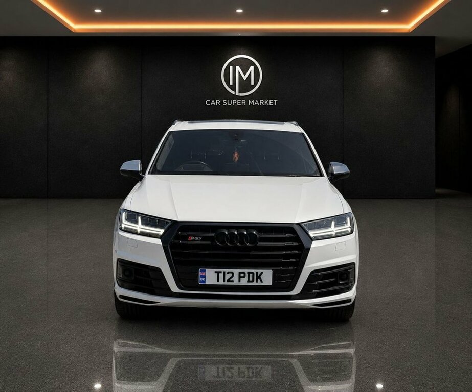 Audi SQ7 4L Null White #3