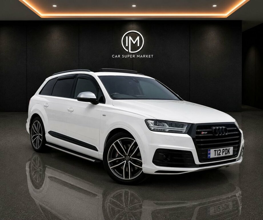 Audi SQ7 4L Null White #2