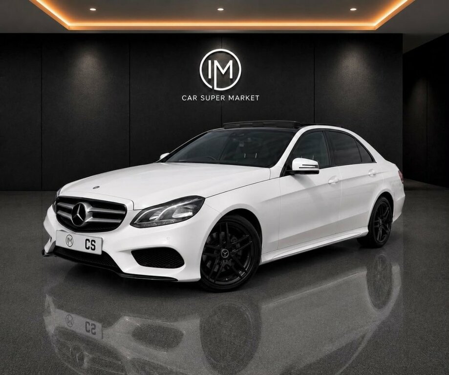Mercedes-Benz E Class 2.1L Amg Line FN65YNM White #3