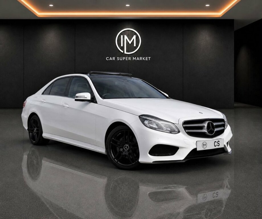 Mercedes-Benz E Class 2.1L Amg Line FN65YNM White #2