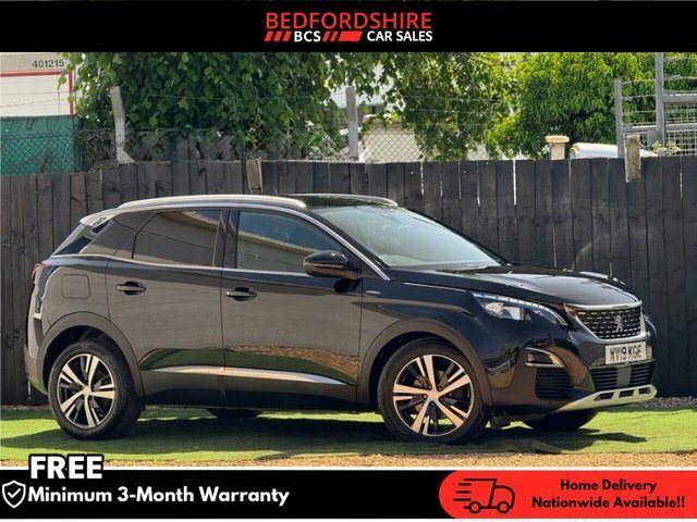 Peugeot 3008 1.5 Bluehdi Gt Line Suv Euro 6 Black