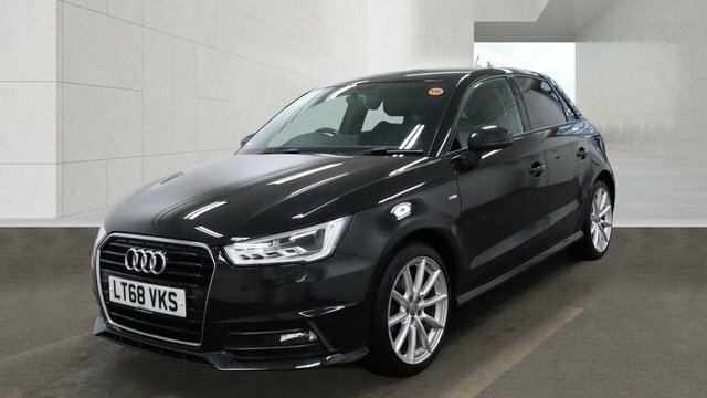Audi A1 1.4 Tfsi S Line Sportback S Tronic Euro LT68VKS Black #2