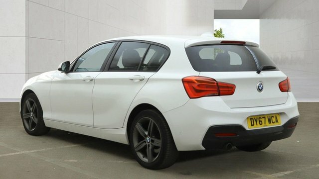 BMW 1 Series 2.0 118D Sport Hatchback Euro 6 DY67WCA White #3