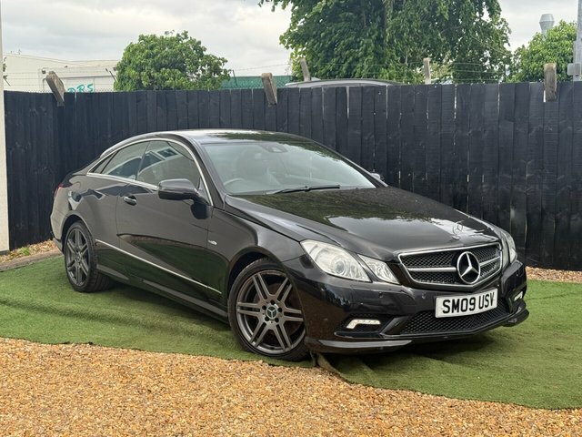 Mercedes-Benz E Class 3.0 E350 Cdi V6 Blueefficiency Sport Coupe Die SM09USV Black #3
