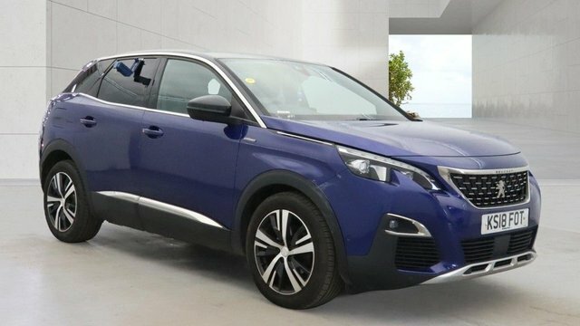 Peugeot 3008 1.5 Bluehdi Gt Line Suv Euro 6 Blue