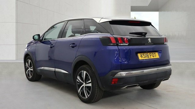 Peugeot 3008 1.5 Bluehdi Gt Line Suv Euro 6 KS18FOT Blue #3