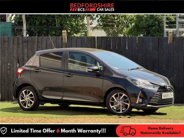 Toyota Yaris 1.5 Vvt-i Y20 Hatchback Euro 6 Black