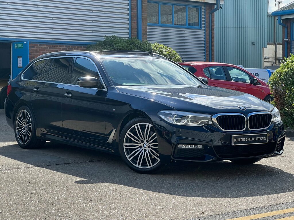 BMW 5 Series 2.0 520D M Sport Touring Xdrive Eu Black