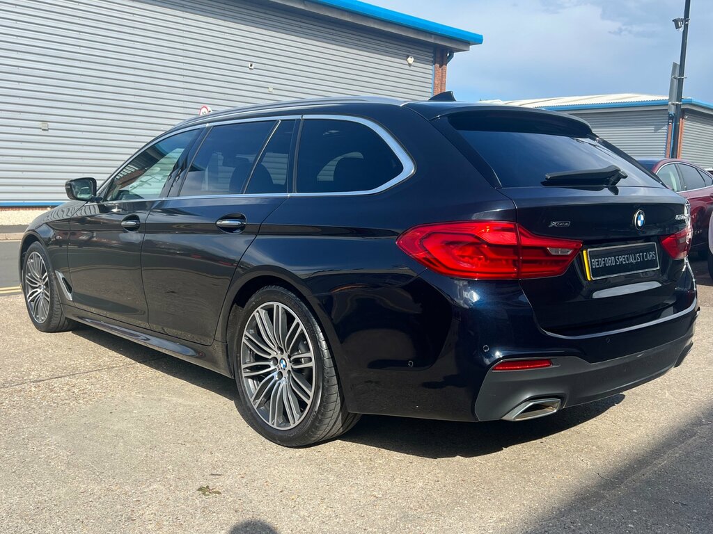 BMW 5 Series 2.0 520D M Sport Touring Xdrive Eu YF67EBD Black #5