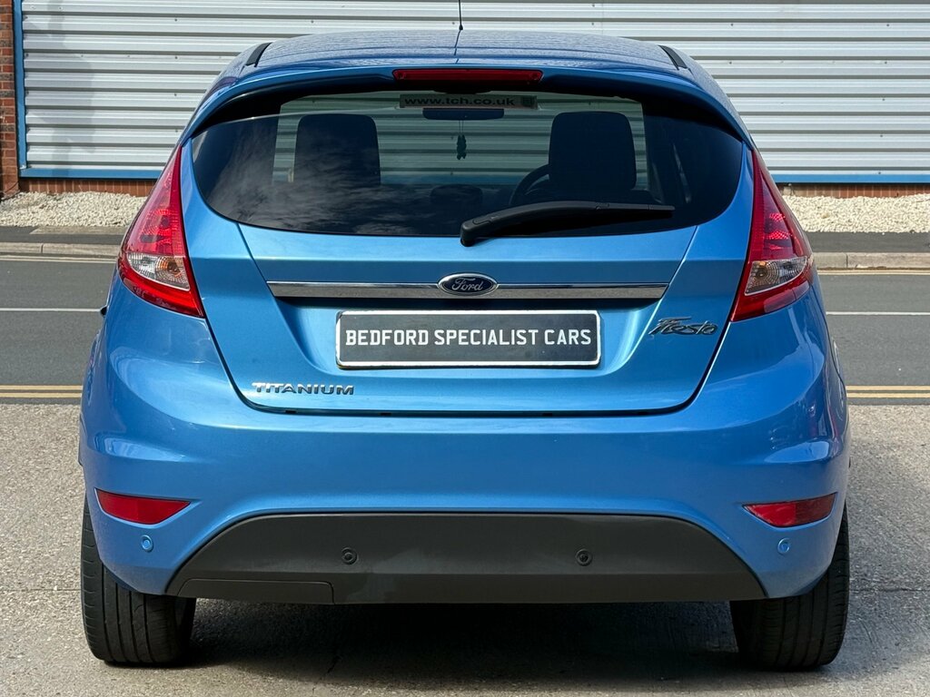 Ford Fiesta 1.6 Titanium Hatchback 134 Gkm Blue #5