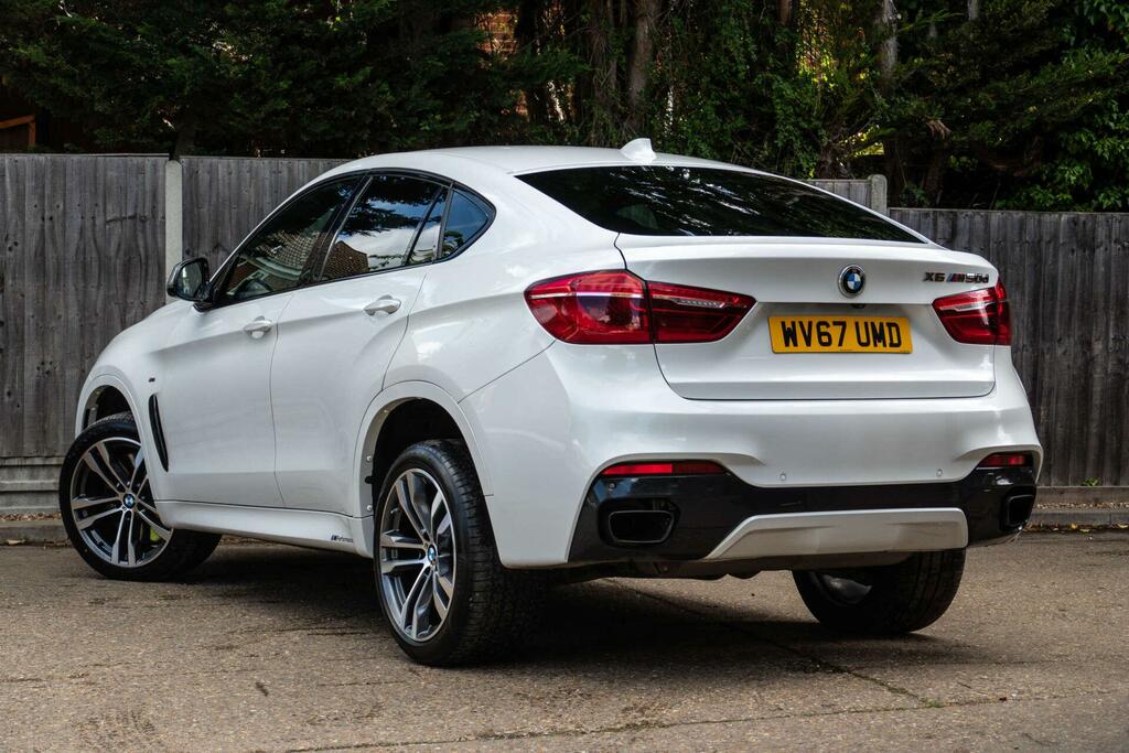 BMW X6 3.0 M50d Xdrive Euro 6 Ss WV67UMD White #3