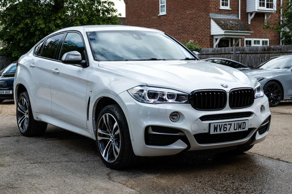 BMW X6 3.0 M50d Xdrive Euro 6 Ss WV67UMD White #5