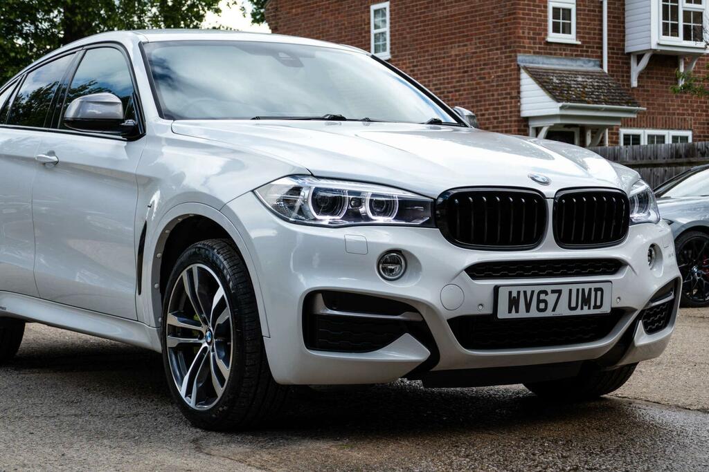 BMW X6 3.0 M50d Xdrive Euro 6 Ss WV67UMD White #6