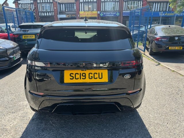 Land Rover Range Rover Evoque 2019 2.0 P200 Mhev R-dynamic S Suv SC19GCU Black #4