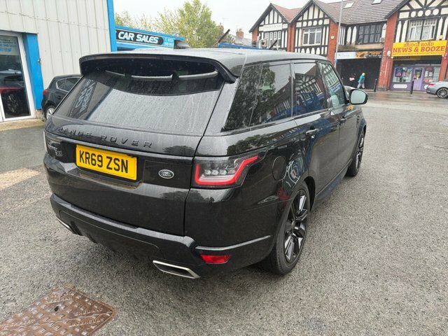 Land Rover Range Rover Sport 2019 3.0 Sd V6 Hse Suv 4Wd Euro 6 KR69ZSN Black #3