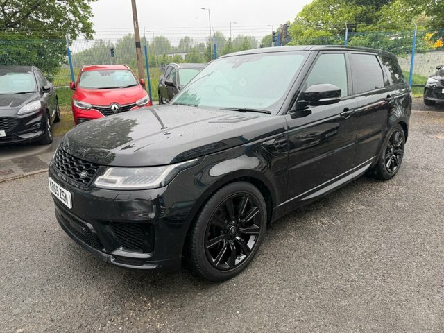 Land Rover Range Rover Sport 2019 3.0 Sd V6 Hse Suv 4Wd Euro 6 KR69ZSN Black #6