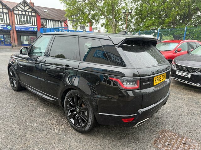 Land Rover Range Rover Sport 2019 3.0 Sd V6 Hse Suv 4Wd Euro 6 KR69ZSN Black #5