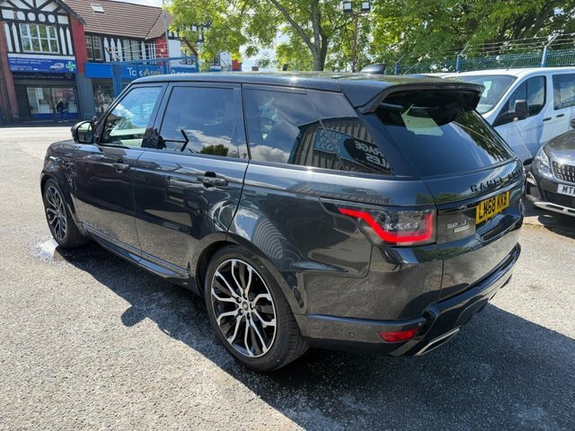 Land Rover Range Rover Sport 2018 3.0 Sd V6 Dynamic Suv Diese LM68KKB Grey #5