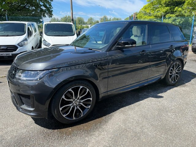 Land Rover Range Rover Sport 2018 3.0 Sd V6 Dynamic Suv Diese LM68KKB Grey #6