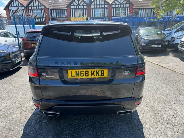 Land Rover Range Rover Sport 2018 3.0 Sd V6 Dynamic Suv Diese LM68KKB Grey #4