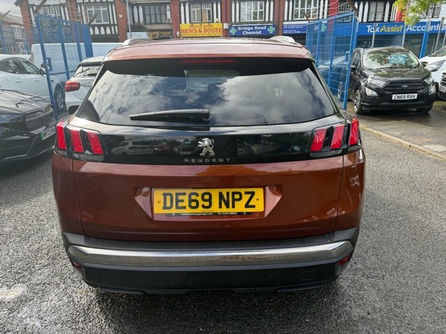 Peugeot 3008 2019 1.2 Puretech Allure Suv Eur DE69NPZ Brown #4