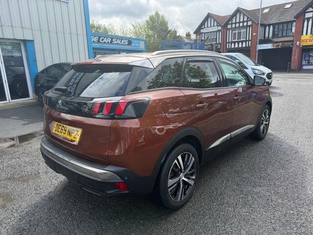 Peugeot 3008 2019 1.2 Puretech Allure Suv Eur DE69NPZ Brown #3