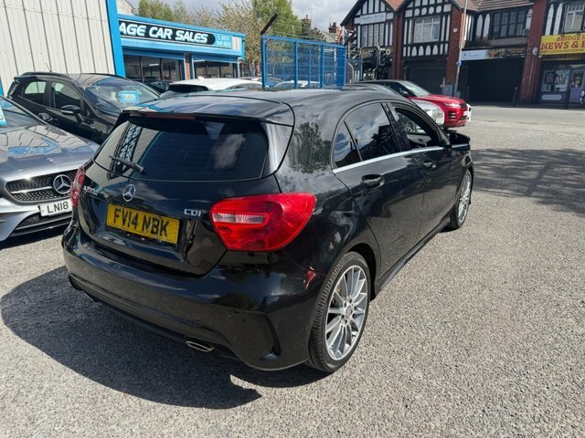 Mercedes-Benz A Class 2014 1.8 A200 Cdi Amg Sport Hatchback 7 FV14NBK Black #2