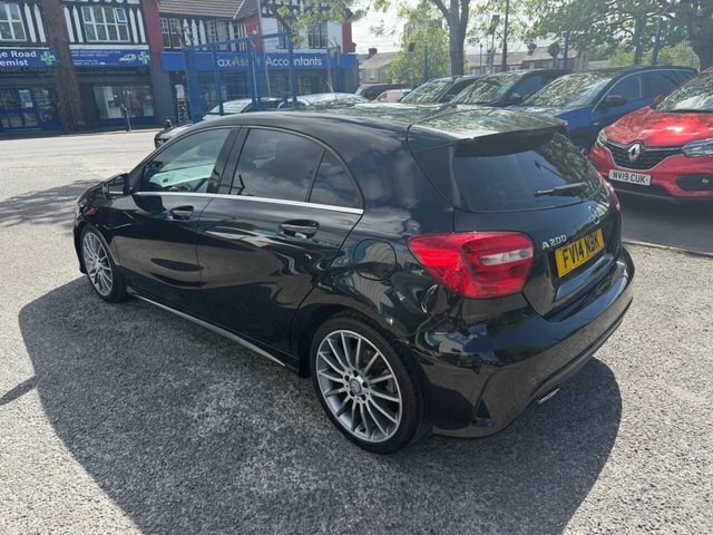 Mercedes-Benz A Class 2014 1.8 A200 Cdi Amg Sport Hatchback 7 FV14NBK Black #4