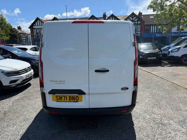 Ford Transit Custom 2022 2.0 300 Ecoblue Leader Crew Van Double Cab SM71BNO White #4