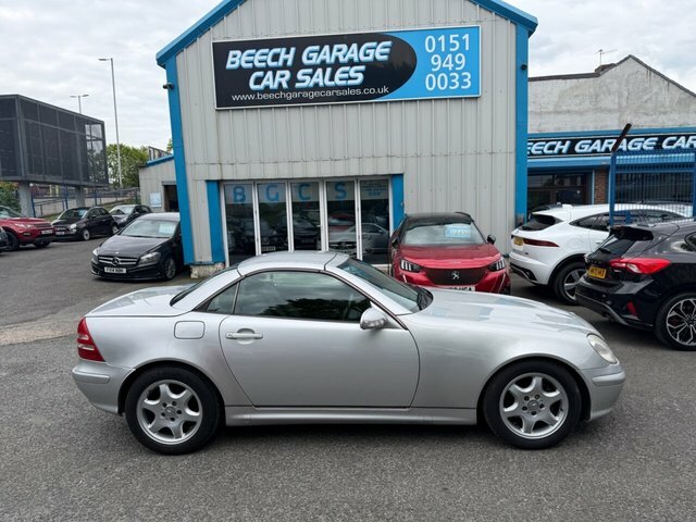 Mercedes-Benz SLK 2002 2.3 Slk230 Kompressor Convertible FA02JEJ Silver #3