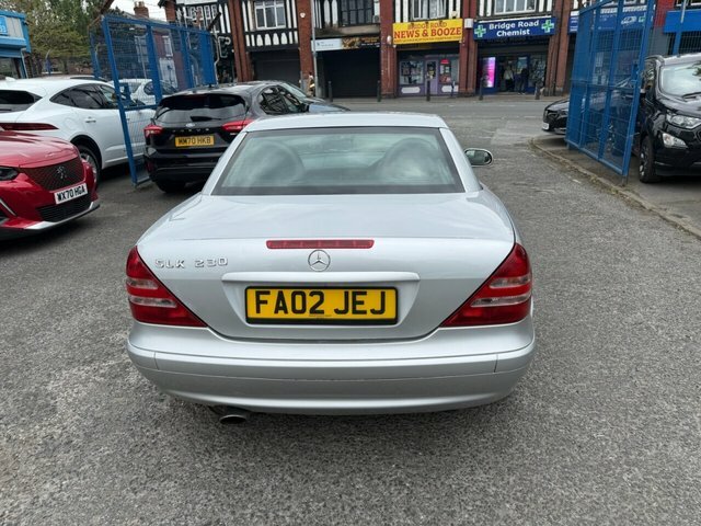 Mercedes-Benz SLK 2002 2.3 Slk230 Kompressor Convertible FA02JEJ Silver #5