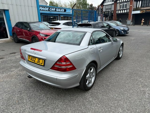 Mercedes-Benz SLK 2002 2.3 Slk230 Kompressor Convertible FA02JEJ Silver #4