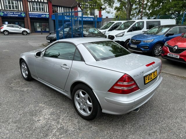 Mercedes-Benz SLK 2002 2.3 Slk230 Kompressor Convertible FA02JEJ Silver #6