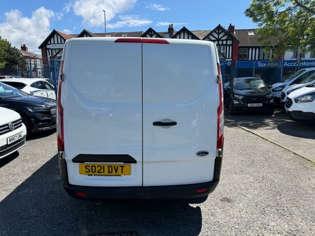 Ford Transit Custom 2021 2.0 300 Ecoblue Leader Crew Van Double Cab SO21DVT White #4