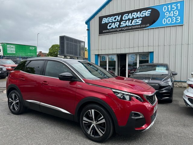 Peugeot 3008 2017 1.6 Thp Gt Line Suv Eat Euro 6 S Red