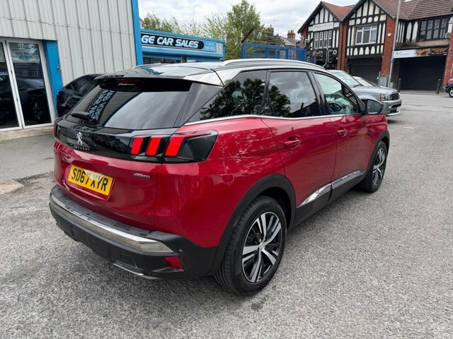 Peugeot 3008 2017 1.6 Thp Gt Line Suv Eat Euro 6 S SD67XYR Red #3