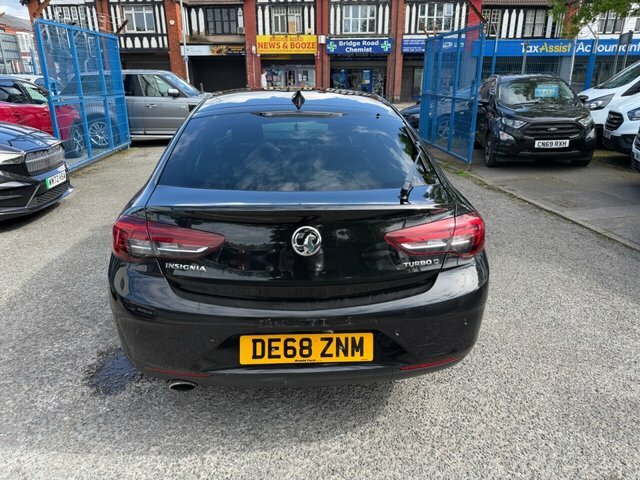 Vauxhall Insignia 2018 2.0 Turbo D Blueinjection Elite Nav Grand Spo DE68ZNM Black #4